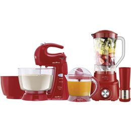 Kit Cozinha Britânia 3 em 1 Vermelho - Outlet