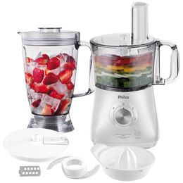 Multiprocessador Philco All In One Citrus Branco 800W - Outlet