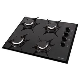 Cooktop de Embutir Britânia Concept Black Bisotê - Outlet