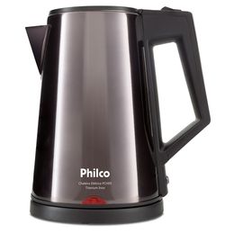 Chaleira Elétrica Philco PCH05 1,8L Titanium Inox - Outlet