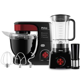 Cozinha Philco Inox Red PKT31IR Batedeira + Liquidificador - Outlet