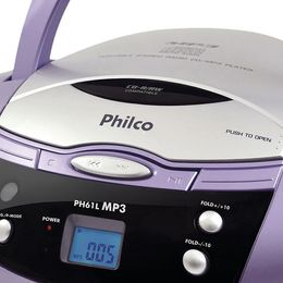 Boombox Philco PH61L CD Player - Outlet