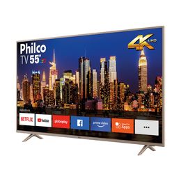 Smart TV Philco 55” PTV55F62SNC 4K LED - Netflix - Outlet