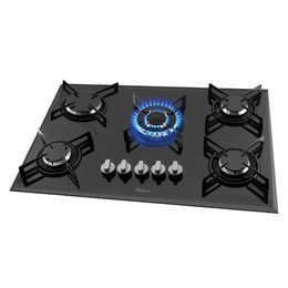 Cooktop Philco Design Bisotê 5 Queimadores Tripla chama - Outlet