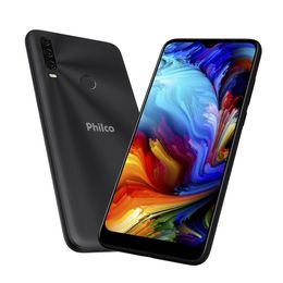 Smartphone Philco 128GB HIT P10 Space Gray 4G 6,2" 3 Câmeras - Outlet