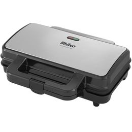 Sanduicheira e Grill Philco PGR02I Inox Antiaderente  900W - Saldão