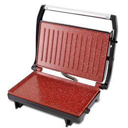 Sanduicheira e Grill Britânia Press Inox Redstone BGR10VI - Saldão