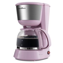 Cafeteira Britânia BCF18 Inox Rosa 18 cafézinhos - Saldão