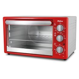 Forno Elétrico Philco PFE36V  36L 1500W Vermelho - Outlet