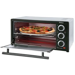 Forno Elétrico Philco 21L Pizza na Pedra 5 Funções 1300W - Outlet