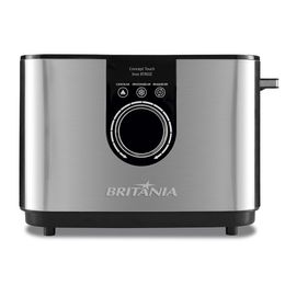 Torradeira Britânia Concept Touch BTR02I 7 Níveis Inox 850W - Outlet