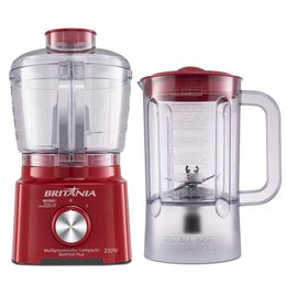 Multiprocessador Compacto Britânia BMP950 Liquidificador e Processador Plus - Outlet