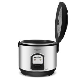 Panela de Arroz Elétrica Britânia BPA5PI Inox 5 xícaras - Outlet