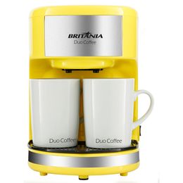 Cafeteira Britânia Duo Coffee Amarela - Saldão