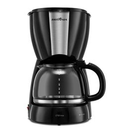 Cafeteira Britânia CP30 Inox Preta - Saldão