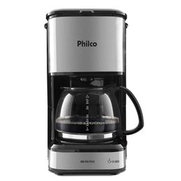 Cafeteira Inox Plus Philco PCF42I Base com Aquecimento 1,2 Litro - Saldão