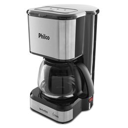 Cafeteira Inox Plus Philco PCF42I Base com Aquecimento 1,2 Litro - Saldão