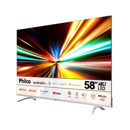 Smart Tv 58” Philco 4K PTV58GAGSKSBL Android Led Dolby Audio
