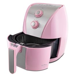 Kit Cozinha Britânia BKT84 Air Fryer + Liquidificador Rosa