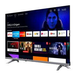 Smart TV 43” Britânia Led BTV43E3AAGSSGBLF Android TV Dolby Audio