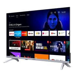 Smart TV 32" Britânia BTV32G23AGSSGBLH LED Dolby Audio