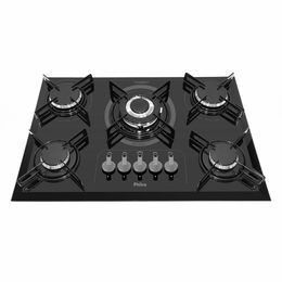 Cooktop a Gás Philco 5 Queimadores Superautomático PCT05TC Bivolt - Outlet