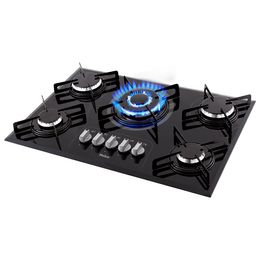 Cooktop a Gás Philco 5 Queimadores Superautomático PCT05TC Bivolt - Outlet