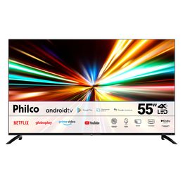 Smart TV 55” Philco PTV55G7EAGCPBL 4K LED Dolby Audio - Outlet