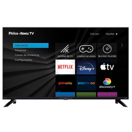 Smart TV 40” Philco Led PTV40G7ER2CPBLF Roku TV Dolby Audio - Saldão