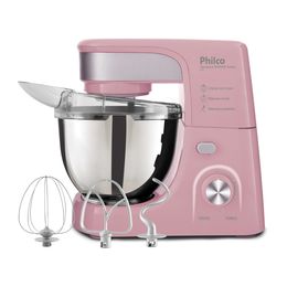 Batedeira Planetária Philco PHP500 Turbo Inox Rose 500W - Saldão