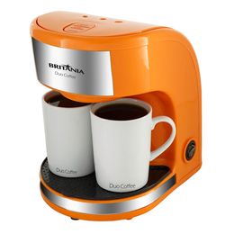 Cafeteira Britânia Duo Coffee Laranja - Saldão