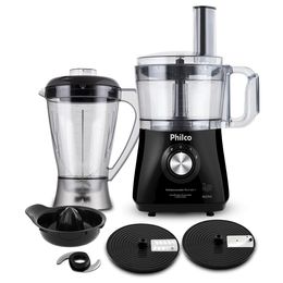 Multiprocessador Philco Pro 5 em 1 Inox 800W Citrus