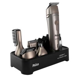 Aparador de Pelos Philco PAP15 Multigroom Aqua 12 em 1 - Outlet