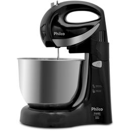 Batedeira Philco Paris Inox Duo Mixer Turbo Preto - Saldão