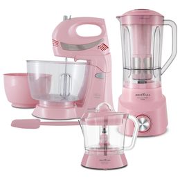 Kit Cozinha 3 em 1 Britânia BKT51R Rosa - Outlet