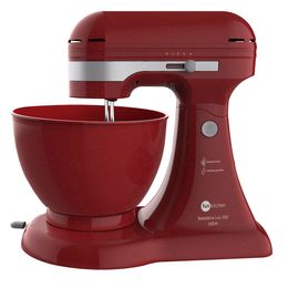 Batedeira Fun Kitchen Lux 500 Vermelha 4 Velocidades 500W
