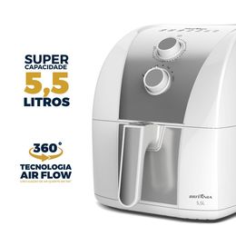 Air Fryer Britânia 5,5L Antiaderente Redstone 1500W BAF52