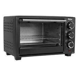 Forno Elétrico 17L Philco Preto 2 Resistências PFE17P  - Saldão