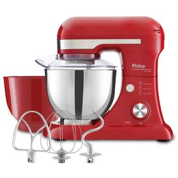 Batedeira  Planetária Philco PBP600V Turbo Inox Double Bowl 600W - Saldão