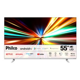 Smart TV 55" Philco 4K Led Android TV PTV55G2SAGSSBL - Outlet