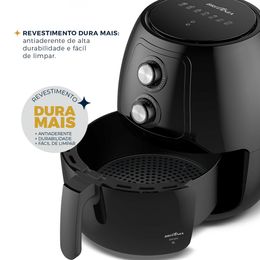 Air Fryer Britânia 4L Sem Óleo 1500W Antiaderente BAF40A