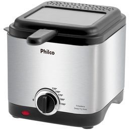 Fritadeira Philco 1,8L Visor Inox 1200W Deep Fry - Outlet