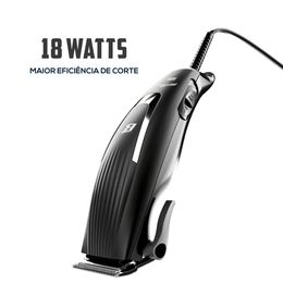 Cortador de Cabelos Britânia BCR03 9 Acessórios 18W - Outlet