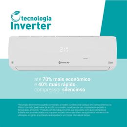 Ar-Condicionado 9000BTUs Prime Air Quente/Frio 9000ITQF2 - Saldão