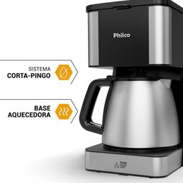 Cafeteira Philco PCF40C Inox 40 Cafezinhos 1,6L 950W - Outlet