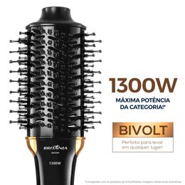 Escova Secadora Britânia 1300W Bivolt BES24P