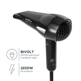 Secador de Cabelos Britânia 1200W Bivolt BSC1200 - Outlet
