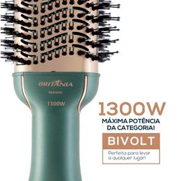Escova Secadora Britânia Soft 4 em 1 1300W Bivolt BES13VD