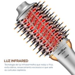 Escova Secadora Britânia Compact 4 em 1 1300W Bivolt BES33SD