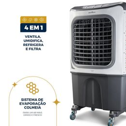 Climatizador de Ar Britânia 70L 4 em 1 BCL70 3 velocidades - Outlet